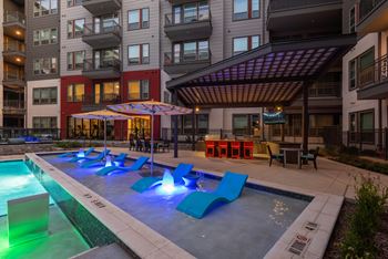 Resort-inspired pool